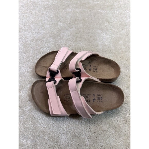Birkenstock Madura Sandles Womens 7 245 Light Pink Birki's Two Strap - Picture 3 of 5